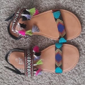Betani tassel Sandals  Size 7
